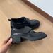 Cowhide Version~5cm Cushioned Magic Tape Women's Versatile Soft Thick-Soled Loafers British Style Small Leather Single_vogvips.com
