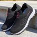 Women's Spring New Breathable Slip-On Soft Sole Walking Shoes For Middle-Aged And Elderly Mothers Wholesale Dropshipping_vogvips.com