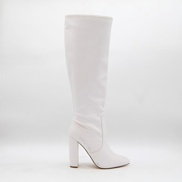 2025 Autumn Winter Pointed Toe Chunky Long Women's Fashion Over-the-Knee High Boots Mid Heel_vogvips.com
