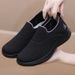 Summer New Style Walking Slip-On Soft Sole Mom Fashionable Casual Sports Shoes For Women_vogvips.com