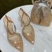 Senior Sense Gradient Full Glass Slipper Fairy High Heels Diamond Sandal Wedding Shoes_vogvips.com