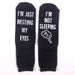 mid tube cotton socks with anti slip rubber soles_vogvips.com