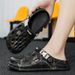 Summer Men Cave Shoes Slippers Fashion Garden Shoes Comfortable Soft Sole Outdoor Indoor Men's And Women's Beach Shoes 40-45_vogvips.com