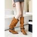 2026 Fall/Winter New Style Pointed Toe Chunky High Heel Slimming French Fashion Sexy Gorgeous Internet Celebrity Long_vogvips.com