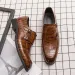 Mens Dress Mon Casual Leather Formal Fashion Wedding Designer Loafers Oxfords Business Shoes For Men With Free Shipping_vogvips.com