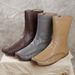 Autumn Winter New Korean Style Genuine Leather Long For Women Cowhide Sole Handmade Vintage Artistic Sheepskin Women's_vogvips.com