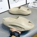 Summer Home Male 2025 New Fashionable Outerwear Cool Slippers Anti Slip Thick Bottom Leisure Beach Couple One Line Drag_vogvips.com