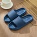 Slippers Women For Men At Home, Couple Cool Indoor One Line Slippers, Bathroom, Shower Slippers_vogvips.com