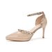 MTX 1088-23A One-Word Rivet Heel Single Shoe Pointed Stiletto Waterproof Platform Sandal Women Hollow Cloed Toe High_vogvips.com