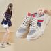 Half-trust Dad Shoes Female Student Thick-soled Heightening Shoes Casual Hollow Breathable_vogvips.com