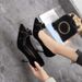 European And American Fashion Bow High-heeled 2025 Spring New Style Stiletto Pointed Toe Women's Shallow-cut Elegant_vogvips.com