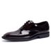 Italian Patent Smooth Men's British Genuine Pointed Business Formal Shiny Leather Oxford Trendy Casual Shoes_vogvips.com