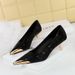 237-28 Style Banquet With Shallow Metal Pointed Toe Graffiti Pattern For Trimming Feet, Slimming Women's Shoes, Spring_vogvips.com