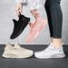 Sports Cross-Border Large Size Versatile Women's Trendy Casual Breathable Single Running Shoes_vogvips.com
