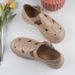 Heli Shark Summer New Solid Color Outerwear Casual Hollow Women's Shoes Fashion Daily Baotou Thick Bottom Sandals_vogvips.com