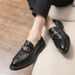 Nightclub Hairstylist Pointed Casual Leather British Lazy Business Loafers Men's Shoes_vogvips.com