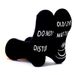 All-cotton mid-tube socks Creative socks sole letter non-slip adhesive floor socks casual socks_vogvips.com