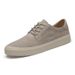 Frosted Pig Eight Leather Men's Casual Suede Men's Shoes Low-top Lace-up Round Head Inner Height-increasing Shallow Mouth Board Shoes_vogvips.com