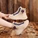 High-top Shoes Female Students Korean Version 2025 Winter New Large Cotton Versatile Fleece-lined Sports Boots For Women_vogvips.com