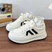 Little White Women's New All Match Casual Sneakers New Breathable Thick Soled Shoes All Match_vogvips.com