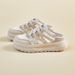 Half-white Shoes, Female Students Thick-soled Heightening Shoes, Mesh Surface Breathable And Casual_vogvips.com