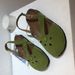 New Women's Shoes For Spring, Plus Size Round Toe Frosted Suede Flat Heel Solid Color Buckle Back Empty Casual_vogvips.com