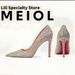 Same Style High Heels Spring Autumn Winter New Fashion Versatile Rhinestone Pointed Toe Single Red Sole Thin Heel Casual_vogvips.com
