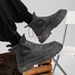 Autumn British Style New Versatile Black Thick-Soled Height-Increasing Work Martin Boots Men's Trendy Shoes_vogvips.com