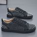 Autumn New Fashion Casual Personality Rivet Trendy Spirited Men's Sneakers Youth Single Shoes_vogvips.com