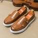 2023 New Large Size Double Buckle Sneakers British Casual Loafers Low-top Live Streaming Men's Shoes_vogvips.com