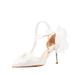 Women's Shoes For Daily Wear, All Match White Bridal Shoes, Wedding Shoes, Classic Style Elegant Basics Casual Business Wedding Party Single Shoes_vogvips.com