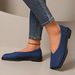 Soft-soled Women's Loafers 2026 Spring And Autumn New Style Low-heeled Large Size Casual Fashion Elegant Single Shoes_vogvips.com