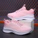 Women's Sneakers New Breathable Casual Lightweight Soft Sole All-Season Running Lace-Up Large Size Single Shoes_vogvips.com