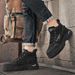 New Leather Spring Men's Shoes High-top Men's Heightening Tooling Martin Boots_vogvips.com