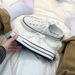 Half Dragged White Daisy Canvas For Women Spring/Summer New Item Student Korean Version Lazy Board Shoes_vogvips.com