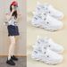 INS Korean Version 2026 Summer New Student Sports Shoes Fitness Running Casual Height Increasing Breathable 8180_vogvips.com