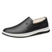 European Warm Series Old Man Head Autumn New Men's Casual Fashion Versatile Slip-On Fleece Lined Small Leather Shoes Winter Loafers_vogvips.com