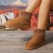 Women's Shoes Plus Size Cotton Shoes Women's Winter New Style Ethnic Style Outerwear Fleece Lined Warm Thick Soled Snow Boots_vogvips.com