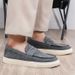 SHLIANG Men's Suede Leather Loafers Classic Brown Loafers Man Walking Shoes Casual Slip-On Driving Shoes For Men X0001_vogvips.com