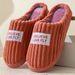 Cotton Slippers Men, Autumn Winter, Indoor Home, Woolen Slippers, Warm And Cute, Suitable For Home Use, Couple, Cotton_vogvips.com
