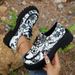 plus Size British Style Loafers Women S Stylish Chunky Heels Trendy Retro Leather Shoes For Spring Summer Autumn Winter_vogvips.com