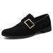 Men's Casual Loafers With Soft Suede Upper & Breathable Design - Lightweight Driving Shoes For All Seasons Large Size Beanie Shoes_vogvips.com