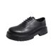 TerraStride Summer Men's Leather British Style Business Formal Casual Trendy Thick Sole Height Increasing Slip-On Wedding Shoes_vogvips.com