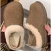Women's Shoes Thick Soled Plus Velvet Two Wear Shoes For Women New Lambswool Shoes Soft Sole Casual Cotton Shoes_vogvips.com
