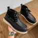 Trendy Casual Autumn Martin Big Toe High Top Men's Shoes Work British Short Boots Men 9105_vogvips.com