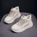Ins Korean Version New High Top Dad For Women Autumn Student Sports Running Casual Shoes Height Increasing Q030_vogvips.com