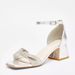 Fashion Chunky Diamond Sandals Open Toed Bare Strap With High Hollow Heels_vogvips.com