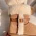 Winter New Thick-Soled Height-Increasing Riding Boots With Belt Buckle, Wool Fur Integrated Snow Boots, Fleece-Lined And_vogvips.com