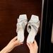 Women's High Heeled Sandals Chunky Heel French Style Open Toe Outdoor Wear One Strap 2026 New_vogvips.com