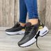 2023Ladies Sneakers Lace Up Wedge Heel Vulcanized Thick Sole Air Cushion Casual Large Size Women's Shoes_vogvips.com